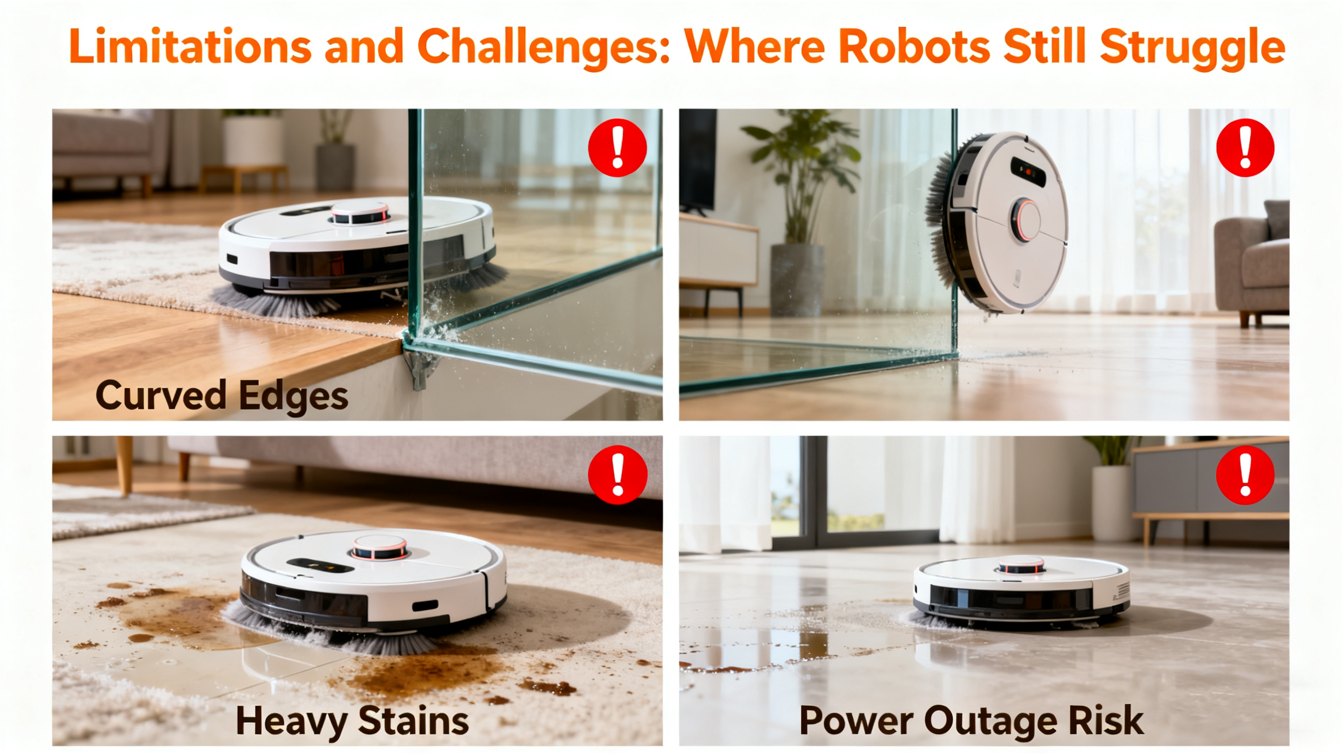 Limitaciones y desafíos: donde los robots aún luchan