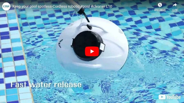 Robot de limpieza de piscinas inalámbrico