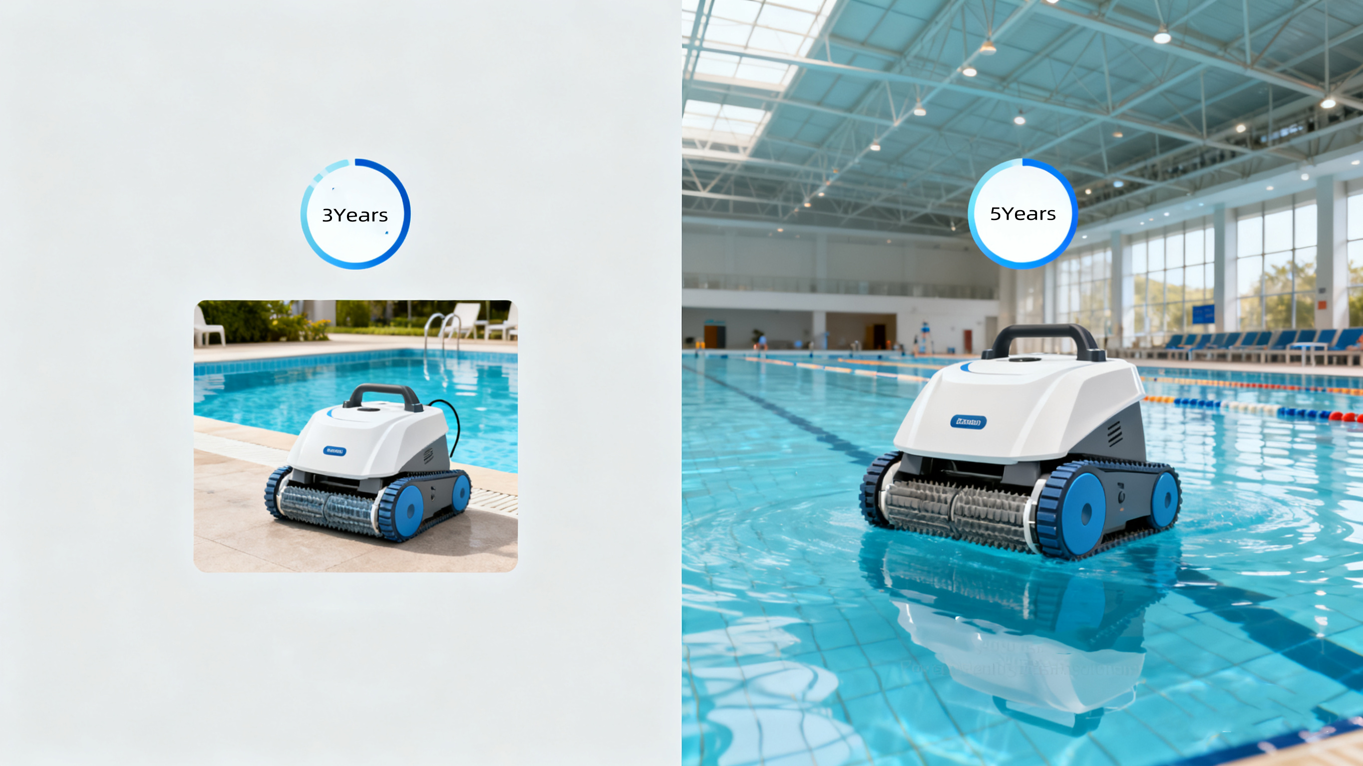 ¿Cuánto tiempo duran los robots de limpieza de piscinas?