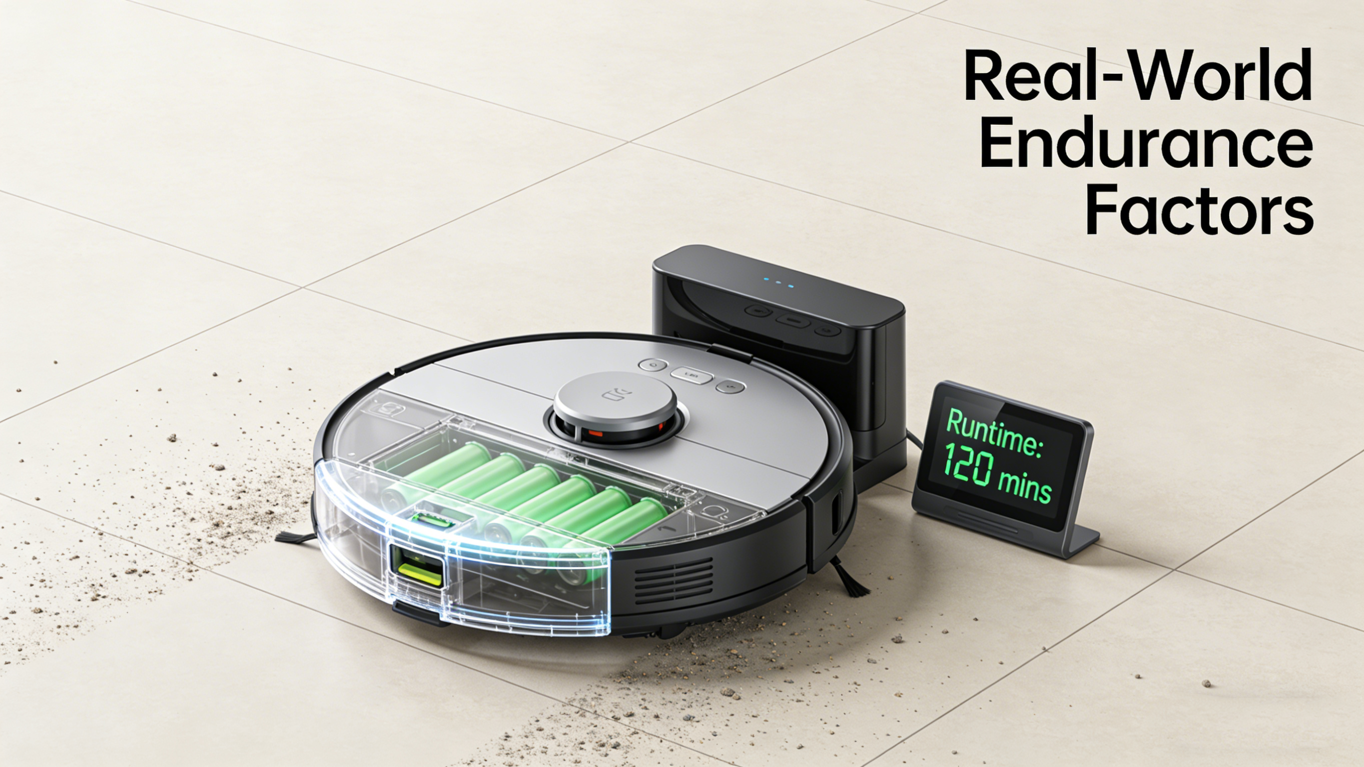 La importancia de la bater&iacute;a para los robots aspiradores