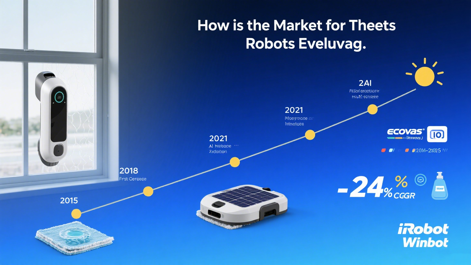 ¿Cómo evolucionan el mercado de estos robots?