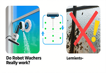 ¿Funcionan realmente las lavadoras de ventanas de robot?