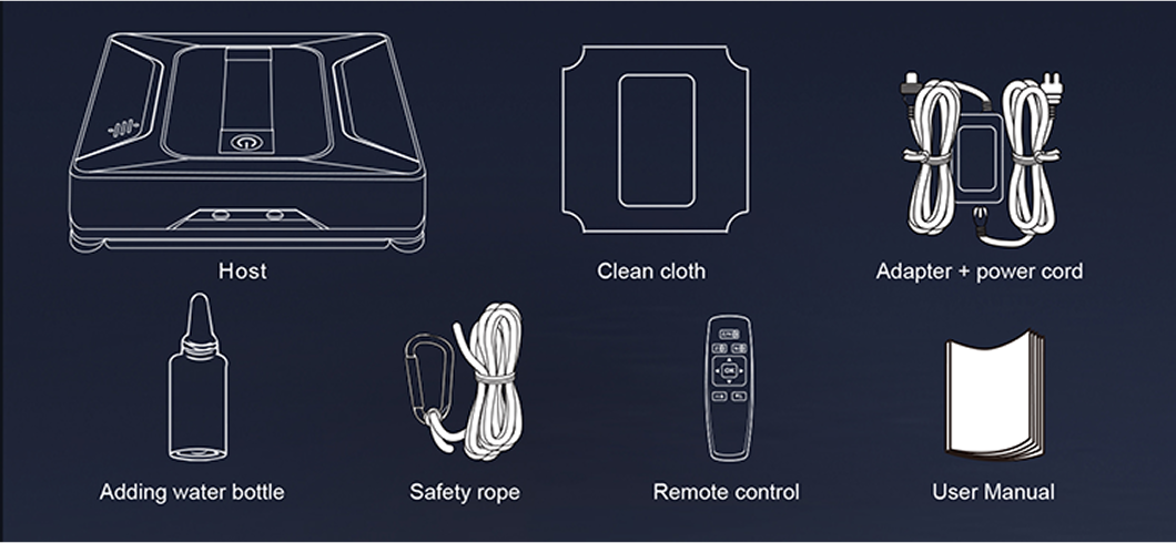Robot automático de limpieza de ventanas