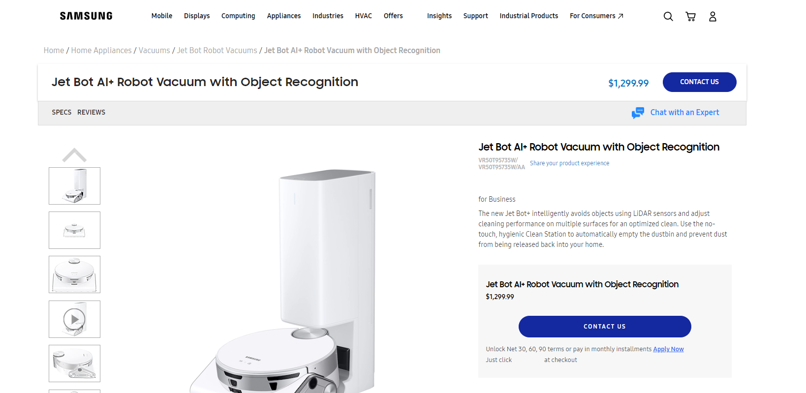 Samsung Jet Bot ai+