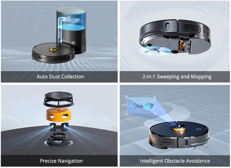 Robot aspirador láser H50