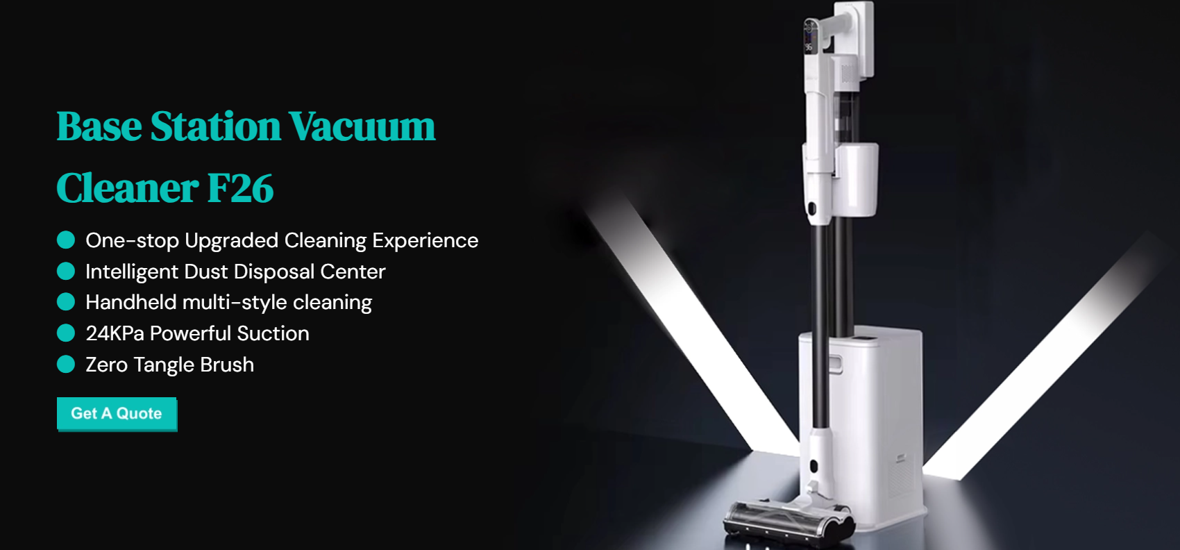 Aspiradoras de varilla y limpiadores portátiles: máxima flexibilidad