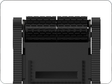 Cepillos de doble rodillo