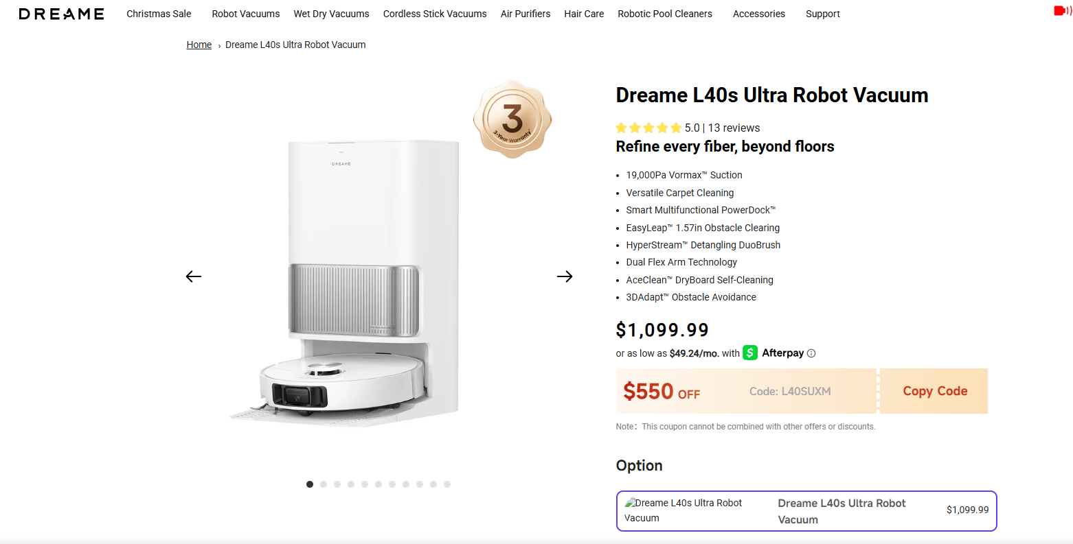 SUE&Ntilde;O L40s Ultra