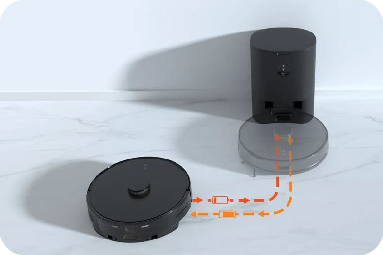 Robot Aspirador Láser H50 Limpieza Continua