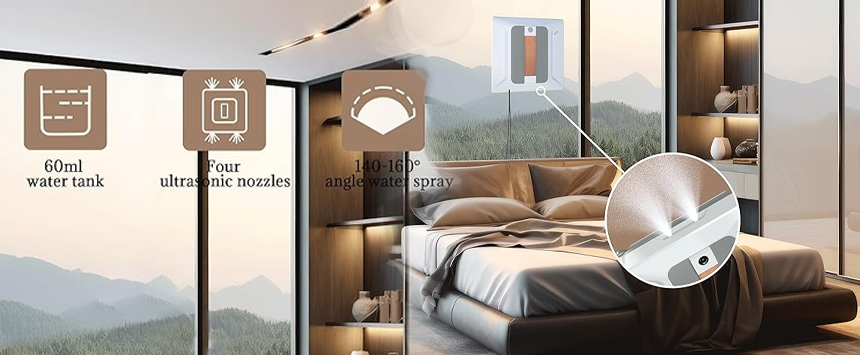 Robot de limpieza de ventanas