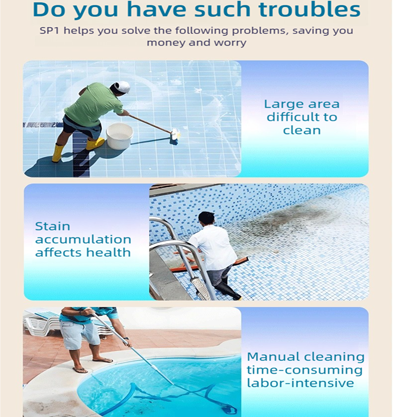 Limpiafondos robótico inalámbrico