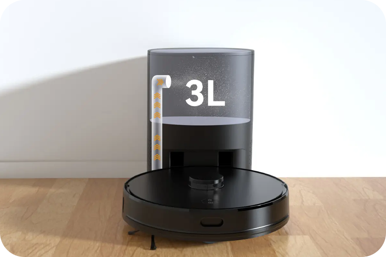 Base automática de eliminación de suciedad del robot aspirador láser H50