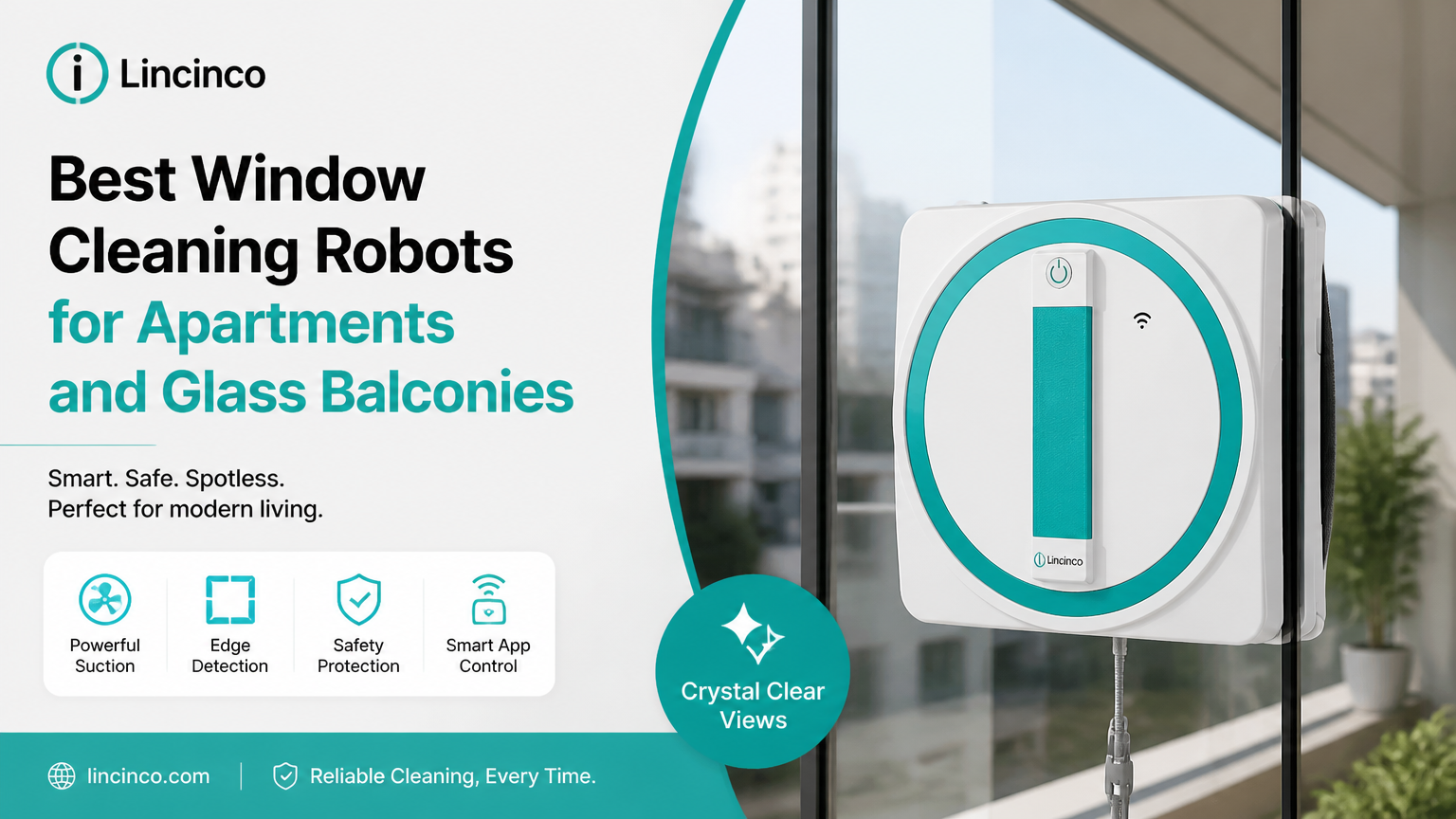 Los mejores robots de limpieza de ventanas para apartamentos y balcones de cristal