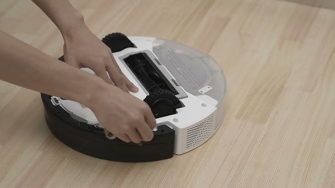 C&oacute;mo limpiar los sensores de vac&iacute;o del robot