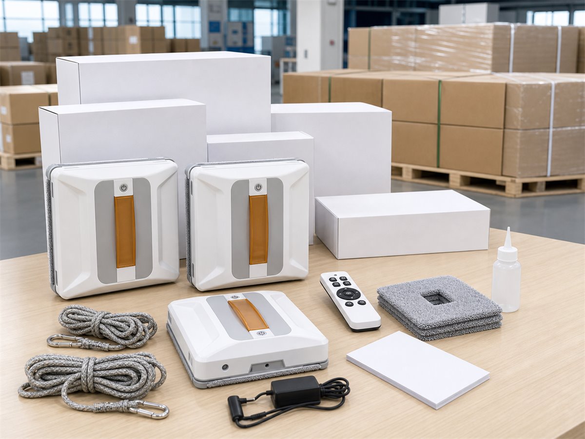 robot-limpiador-de-cristales-oem-odm-embalaje