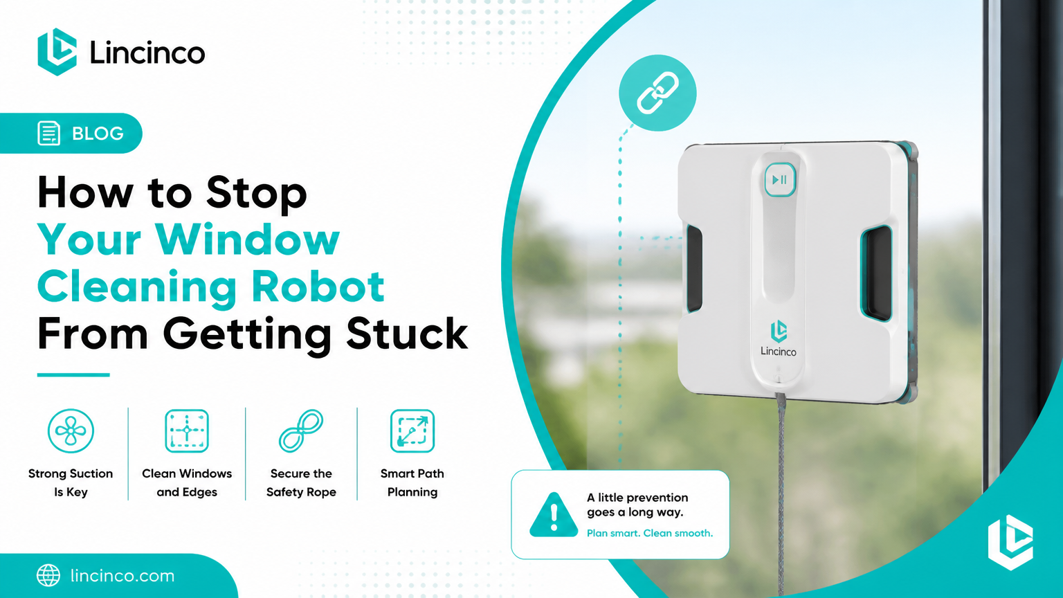 Cómo evitar que su robot limpiador de ventanas se atasque