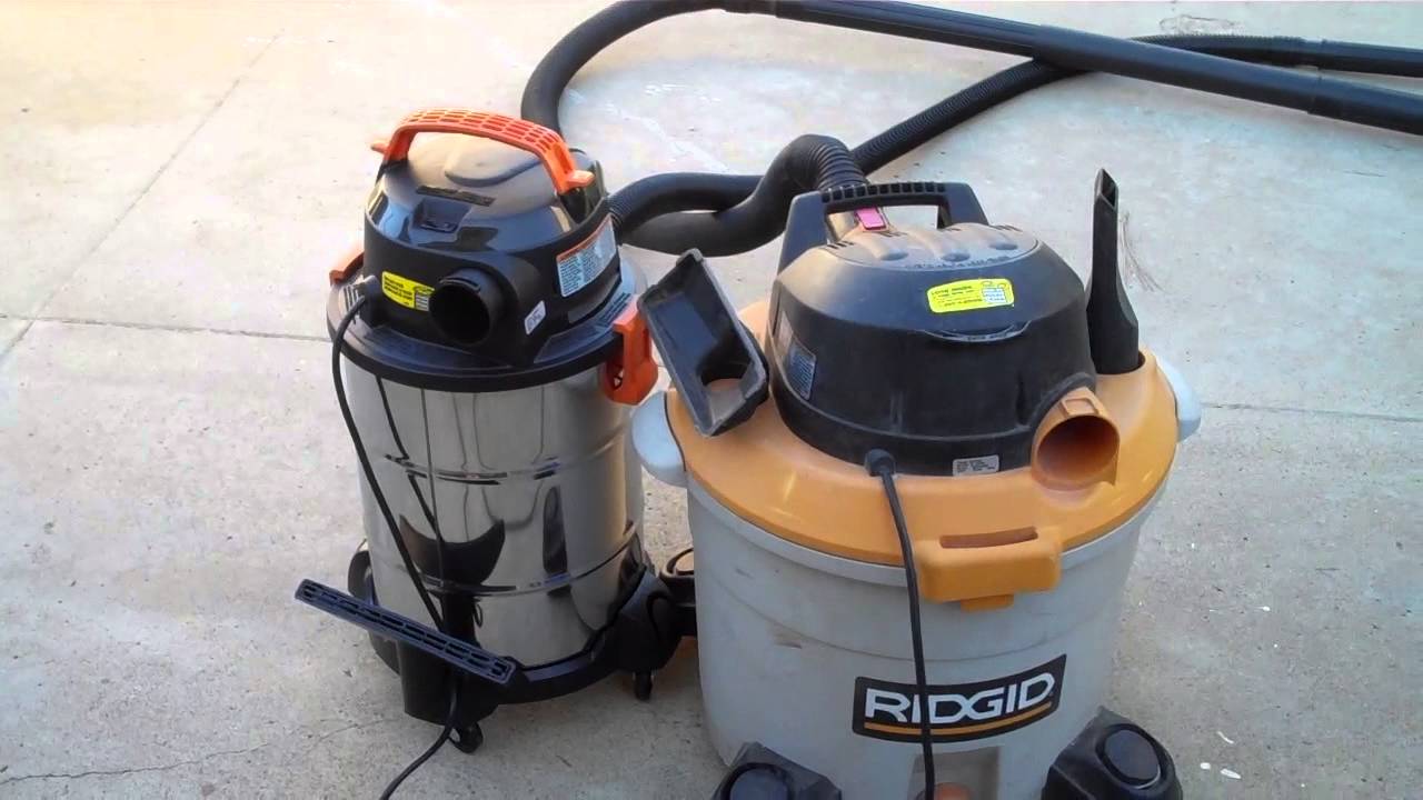 Aspiradora para l&iacute;quidos/seco Ridgid de 6 galones y 4,25 HP m&aacute;ximo